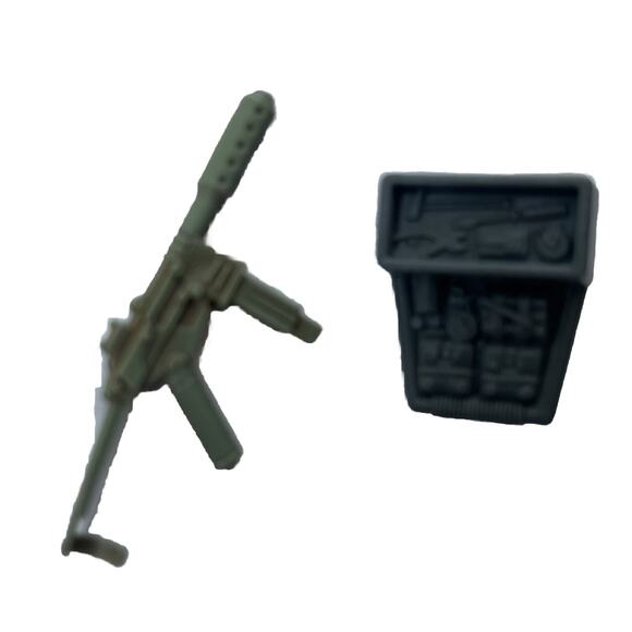 1984 GI JOE ARAH COBRA FIREFLY RIFLE GUN & BACKPACK PART ACCESSORY - Original! - Picture 1 of 4
